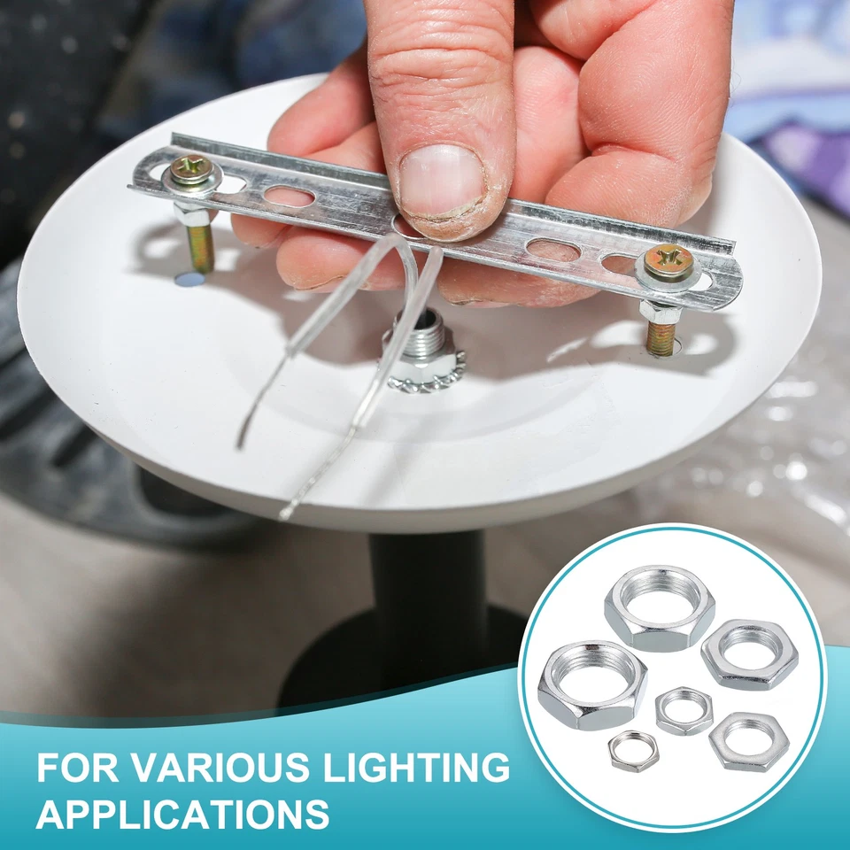 M20x1.5x8mm Sechskantmuttern 12Stk 27mm Befestigungselemente - Bild 4 von 4