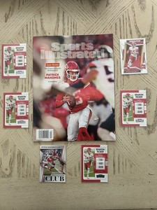 2024 Patrick Mahomes Sports Illustrated Magazine With Cards