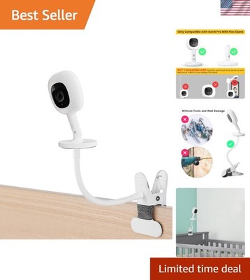Versatile 360° Adjustable Baby Monitor Holder for Nanit Pro - Easy Mounting
