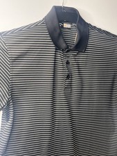 CALLAWAY Men's Opti-Dri Striped Performance Golf Polo Shirt Size L