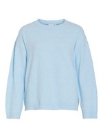 Knit Top Viliga L/S O-Neck, GrößE M, Farbe Schwarz, Modell-Nr. Noos