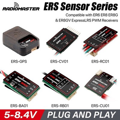 RadioMaster ERS Sensor Series ERS-CV01 ERS-CU01 ERS-BA01 ERS-RB01 ERS-RC01