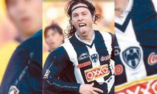 Camiseta Rayados de Monterrey Auténtica Atlética Mediana 2000-2001 #9 DE NIGRIS