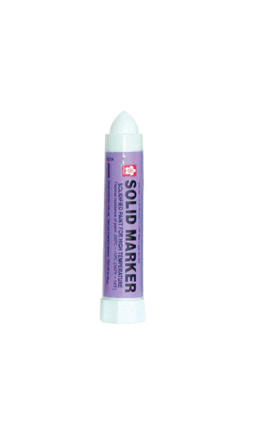Solid Paint Marker with 1/2" Tip (White)