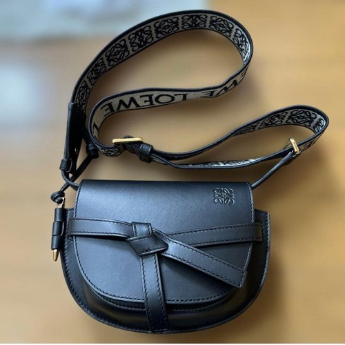 [Good Condition] LOEWE Gate Dual Bag Mini Black