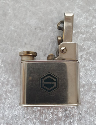 Eveready Otto Gaedike Semiautomatik Benzinfeuerzeug Germany Vintage RP