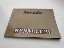 RENAULT 21 NEVADA  de 1988 Notice Manuel Utilisation de 92 Pages en Français