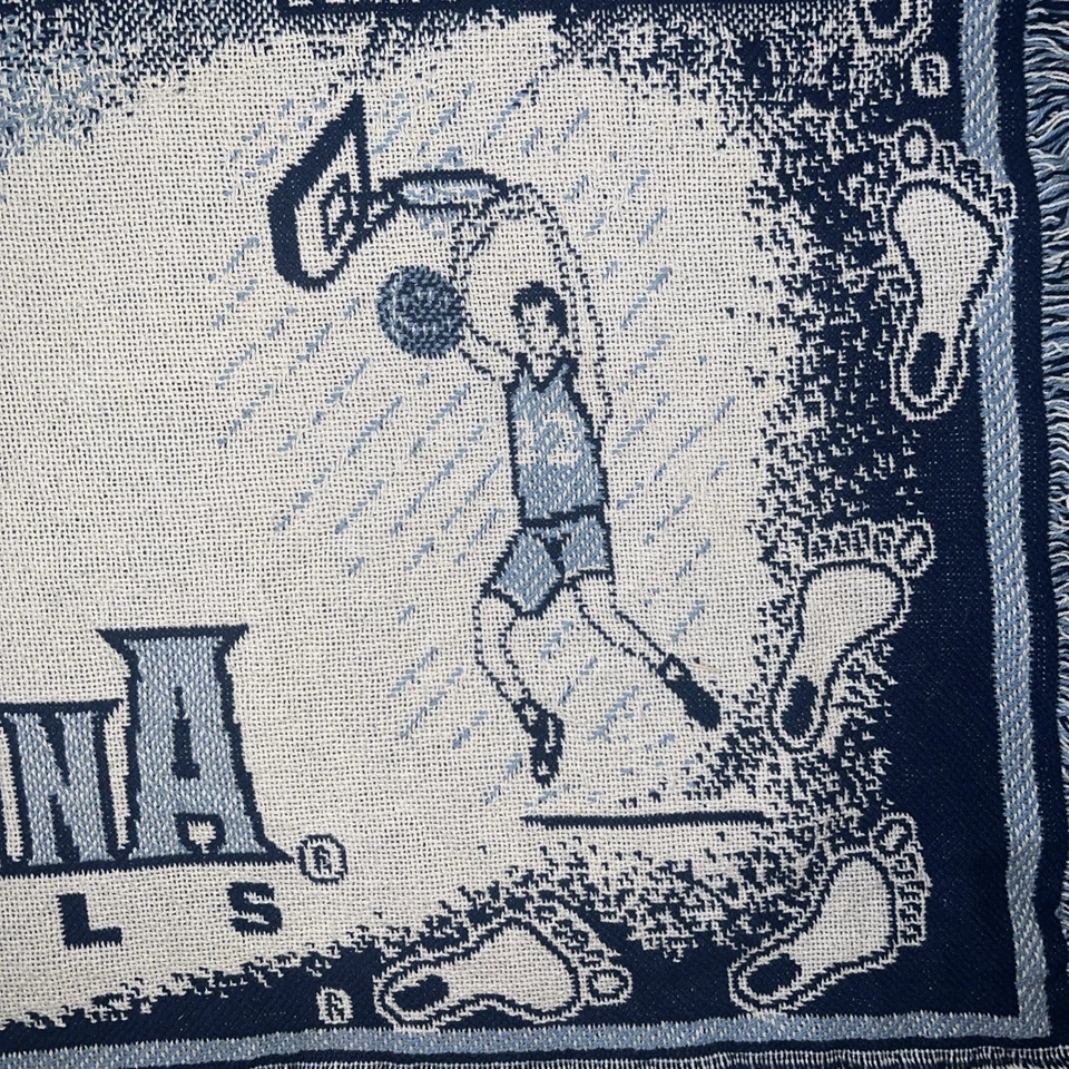 North Carolina Tar Heels Tapestry Throw 48x60 Basketball Football College - Image 4 of 4