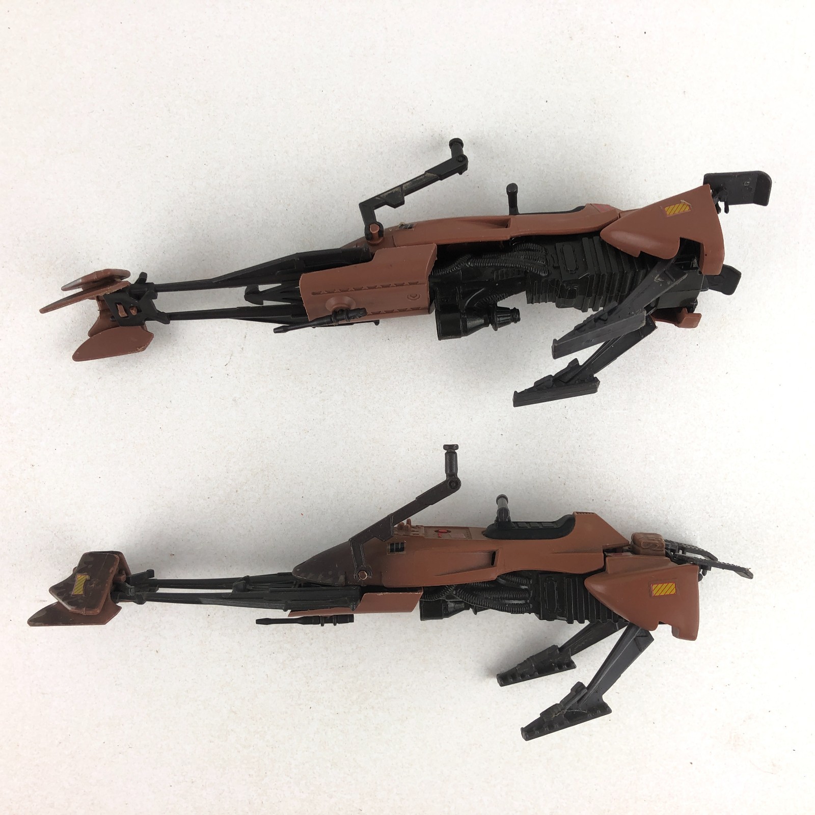 Tonka Star Wars 1995 Speeder Bikes & Leia Action Figure LOT for Parts or Repair