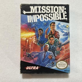 Mission: Impossible (Nintendo Entertainment System, 1990) NES COMPLETE CIB