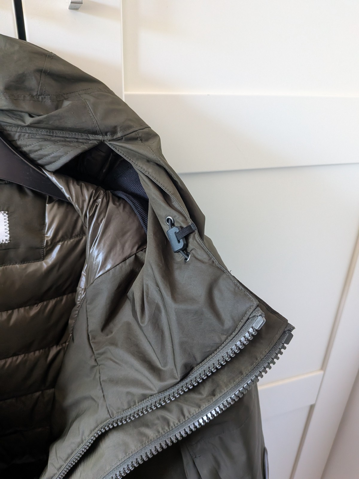 C.P. Company Micro-M Face Mask Down Jacket size medium, dark green image 9