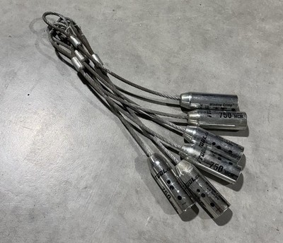 *6 QTY* iTool / iToolco CR184 750 MCM Window Crimp / Pulling Grip 14'' Lanyard