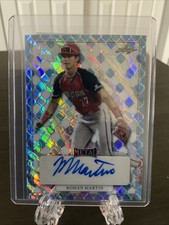 2022 Leaf Perfect Game Roman Martin Proof Marble Platinum Auto #1/1 UCLA Bruins