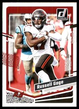 Russell Gage 2023 Donruss #280 Buccaneers NFL READ FREE SHIPPING AutographDen