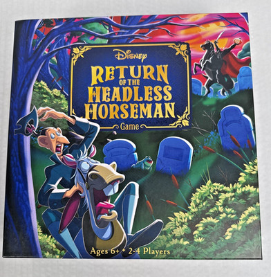 Disney Board Game Return of the Headless Horseman Ages 6+ 2-4 Players