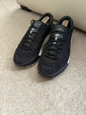 Herren 2017 schwarz Adidas Alexander Wang Hike niedrig Turnschuhe Größe 11 UK