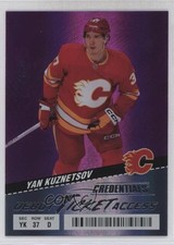 2024-25 Upper Deck Credentials Debut Ticket Access Pink 11/50 Yan Kuznetsov 0bk3