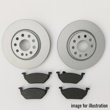 FRONT BRAKE DISCS PADS SENSOR FOR AUDI Q5 FY 2.0 TDI QUATTRO 2016+
