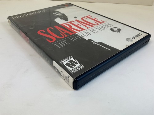 *Solo custodia e cover art* Scarface the World is Yours PS2 Playstation 2 custodia OEM - Foto 5 di 10