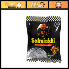 Fresh Finnish Salty Licorice Halva Mix - 240g Salmiakki Candy - Strong Flavor