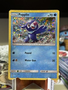 pokemon popplio card value Pokemon - Sun & Moon - SM Black Star Promos - Popplio main image 1