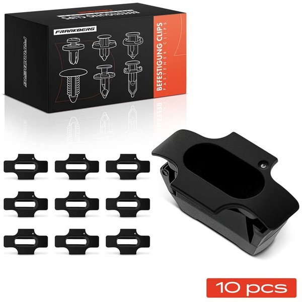 Frankberg 10X NYLON-CLIP Schwarz Passend FüR Land Rover Defender Discovery Range-image
