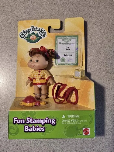 Cabbage Patch Kids Fun Stamping Babies  Vintage 2001 NIB