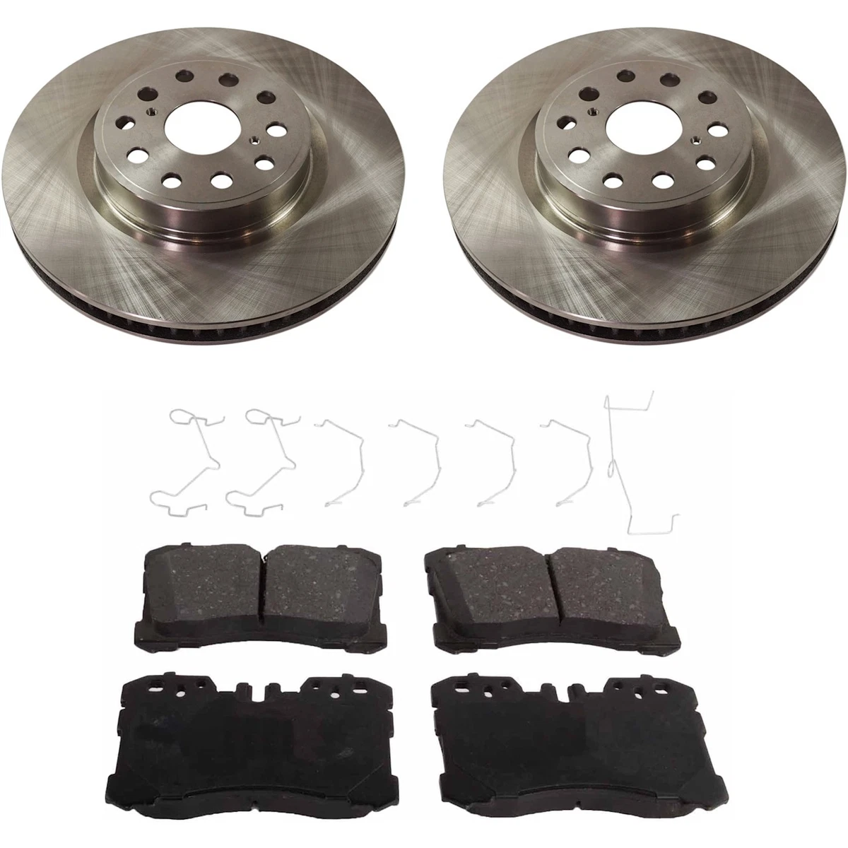 334mm Front Disc Brake Rotors + Ceramic Pads For RWD 2006 - Foto 7