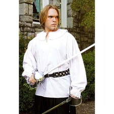 Musketeer Shirt. White Cotton & Lace Perfect For Costume Re-enactment LARP