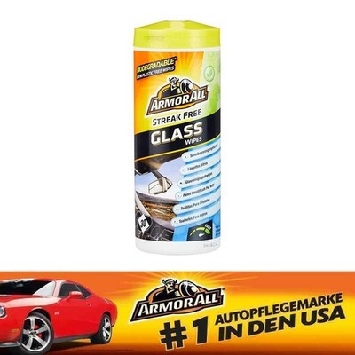 ARMOR ALL Auto Scheibenreiniger Reinigungstücher Windschutzscheibe Glasreiniger