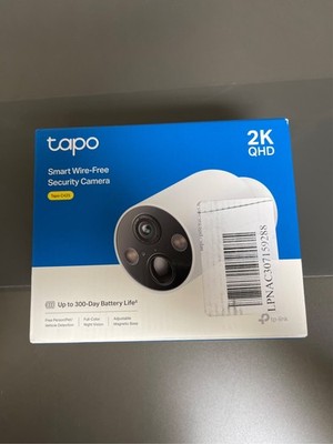 TP-Link Tapo Wire-Free MagCam, Indoor/Outdoor 2K Battery Powered Smart Security