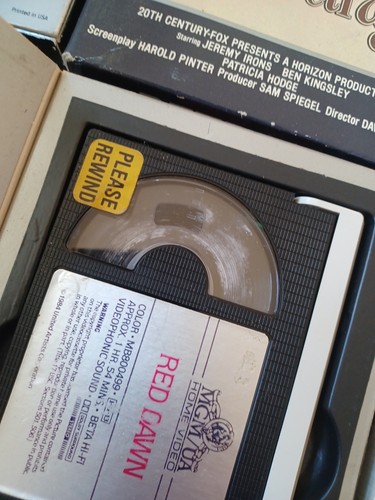 Betamax Beta 7 Movie Lot Some Mold See Pictures - Imagen 3 de 5
