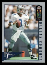 1995 Classic NFL Experience #25 Troy Aikman Gold Dallas Cowboys