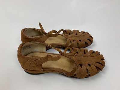 clarks artisan leather sandals