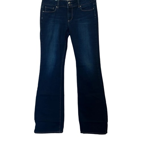 PAIGE H.H. Boot Women's Boot Cut Blue Jeans - Size 30 - Picture 2 of 4