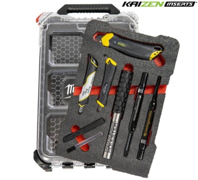 RED cut kit - foam insert for Milwaukee Compact Low Profile PackOut 8436