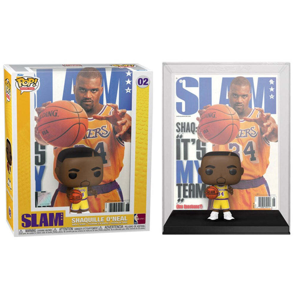 Funko POP! NBA Cover SLAM Shaquille O'Neal 02 889698593625| eBay