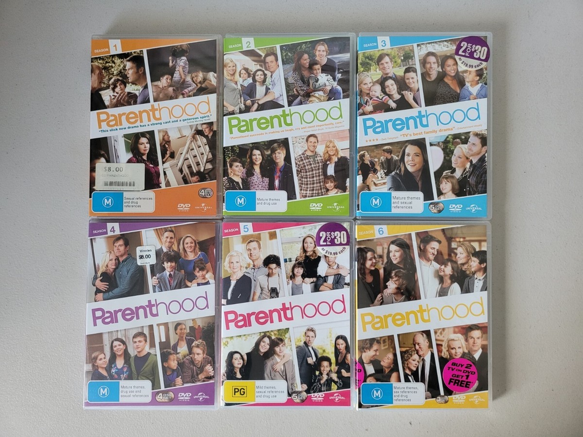 Parenthood Complete Series Season 1-6 DVD Region 2 & 4 PAL