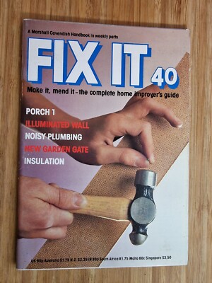 FIX IT magazine - Issue 40 / Illuminated wall / 1983