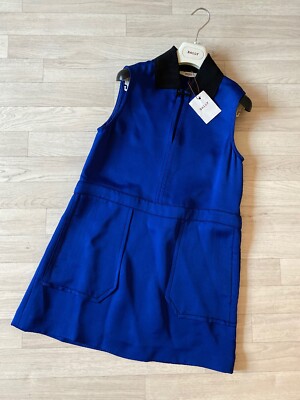 DAMEN BALLY KLEID Schwarz BALLY ETUIKLEID UK10 EU40 Tunika Cocktail Ball LBD