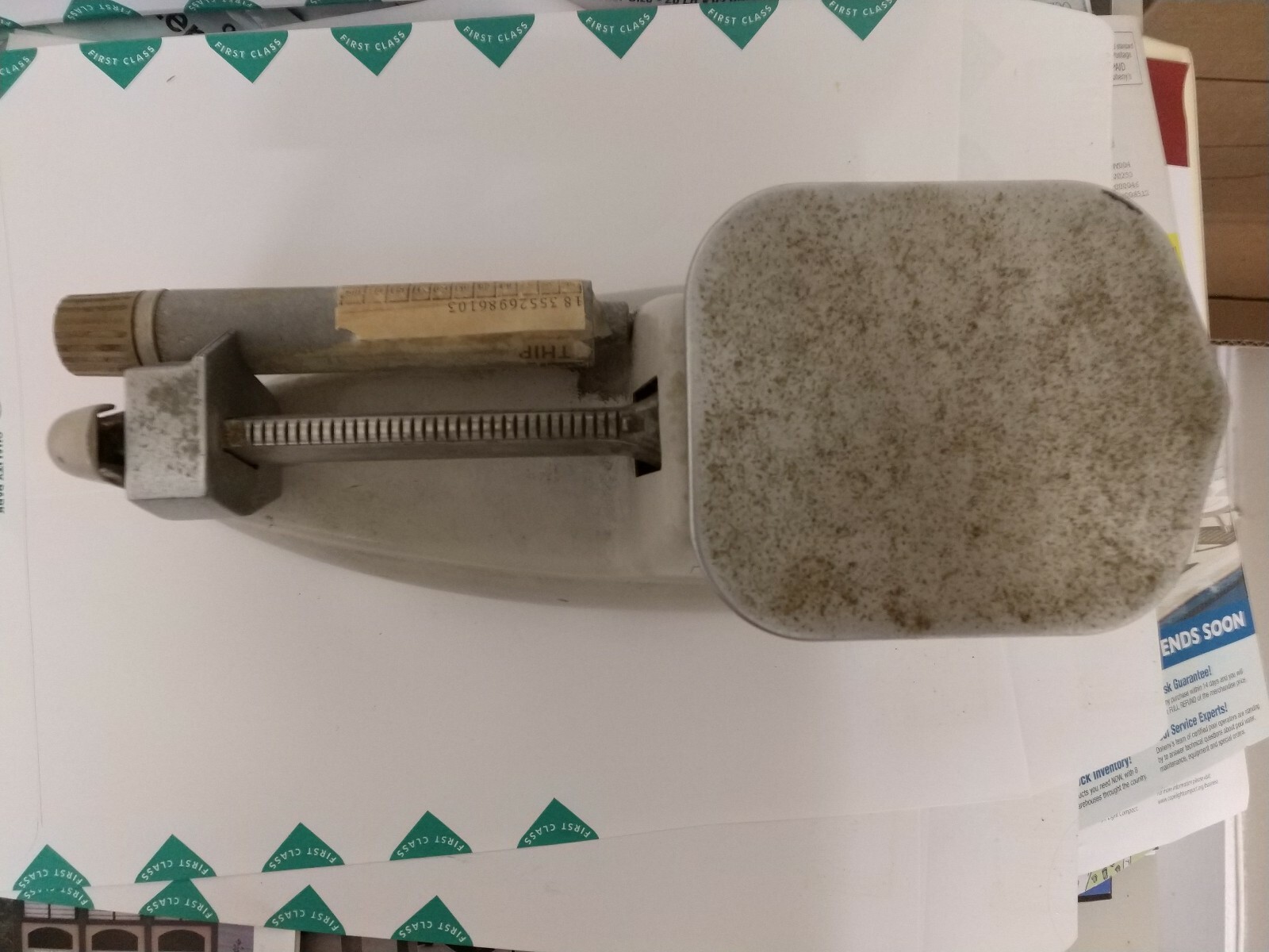 Vintage PITNEY BOWES Postal Scale Post Mail Old Balance Meter Weight