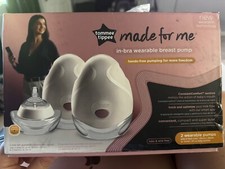 Tommee Tippee Made for Me USB Rechargeable Double Electric Breast Pump NEW