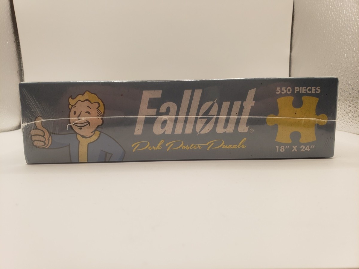 Falloutジグソーパズル　550ピース Fallout Perk Poster Jigsaw Puzzle Vault Boy 550 Pcs 18x24