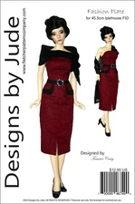 Fashion Plate Doll Clothes Sewing Pattern 45.5cm Iplehouse FID BJD Dolls