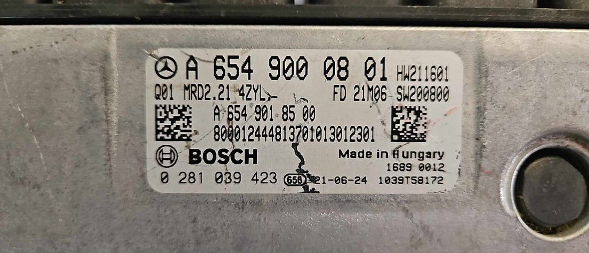 A 654 900 08 01 ecm ecu computer Mercedes-Benz | eBay
