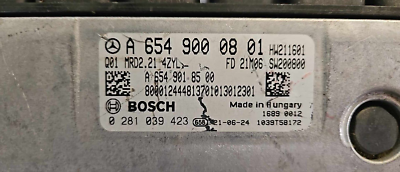 A 654 900 08 01 ecm ecu computer Mercedes-Benz | eBay
