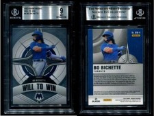 BO BICHETTE 2022 PANINI MOSIAC WILL TO WIN #4  BGS 9