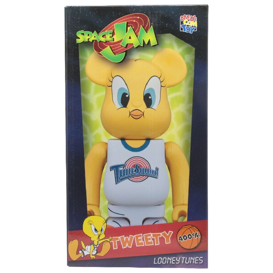 Medicom BE@RBRICK Space Jam Tweety 400% Bearbrick Figure | eBay Medicom BE@RBRICK Space Jam Tweety 400% Bearbrick Figure | eBay