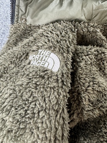 The North Face Mount Chimbo Jacket Youth 2XL Camo Fleece Reversible Jacket - Picture 9 of 12