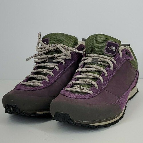 North Face Da Donna Scarpe da ginnastica 8 Viola in Pelle Scamosciata Verde  Northotic Comfort Vibram | eBay
